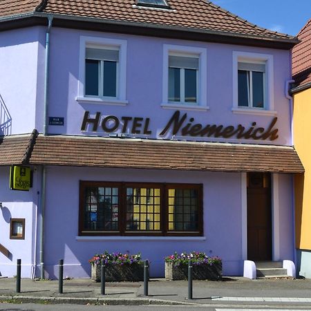 Hotel Restaurant Niemerich Pulversheim Bagian luar foto