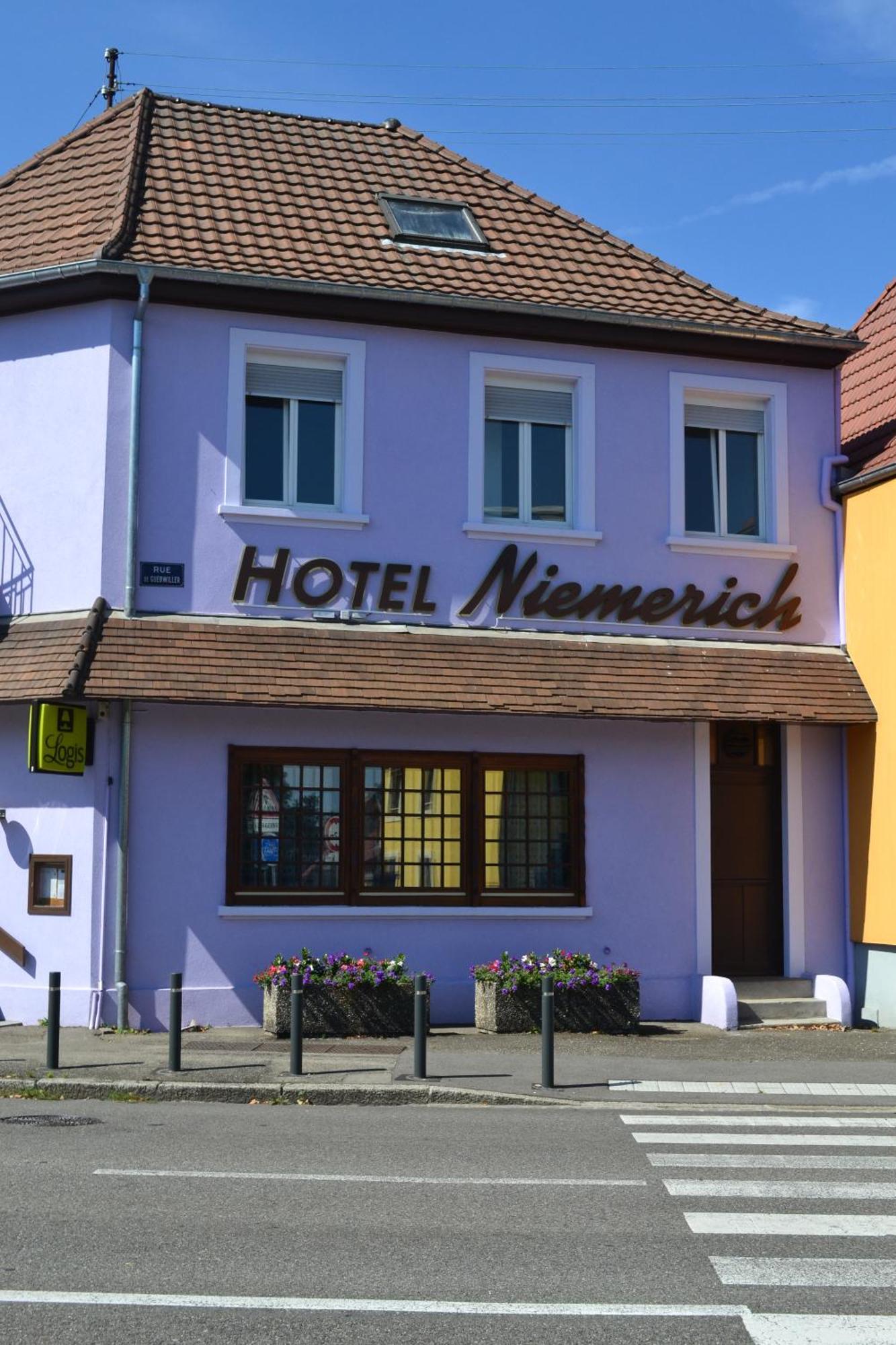 Hotel Restaurant Niemerich Pulversheim Bagian luar foto