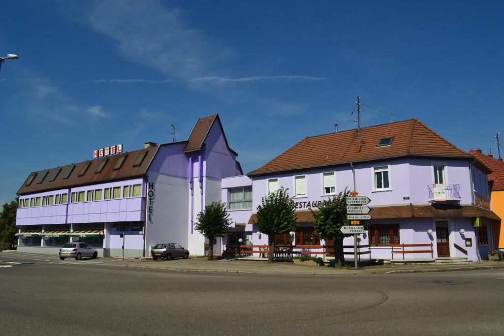 Hotel Restaurant Niemerich Pulversheim Bagian luar foto